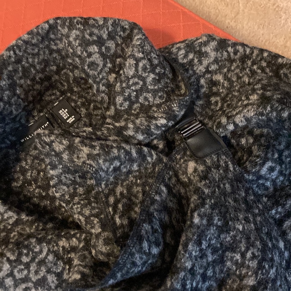 Front, Side Close Part Wool Sweater - image 2